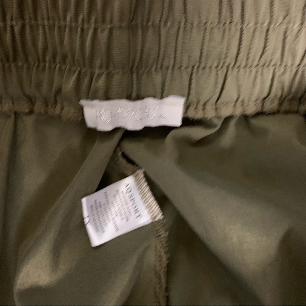 AQ sport womans Olive Green Women's  cargo Joggers - Picture 3 of 7